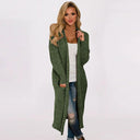 Special Offer European American Mid-Length Cardigan Sweater Women