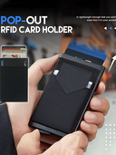 RFID Metal Smart Men Wallet for Stylish Everyday Use