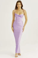 Elegant Satin Dress: Sophisticated Winter Party Style Now