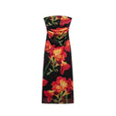 Elegant Floral Sleeveless Dress for Chic Summer Fashion