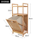 Japanese Style Laundry Basket For Home Bedroom Clothing