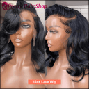 Brazilian Body Wave Lace Front Bob Wig Effortless Elegance