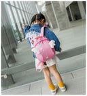 Kids Entering the Kindergarten Small Bookbag Cute Cartoon