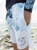 Nu-June Men's Beach Pants Casual Quick-Dry Surfing Shorts