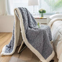 Sofa Blanket Winter Thick Coral Fleece Office Nap Blanket