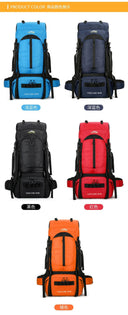 Professional Outdoor Sports Hiking Bag 50L Shiralee Backpack