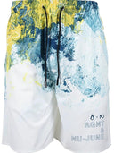 Nu-June Men's Beach Pants Casual Quick-Dry Surfing Shorts