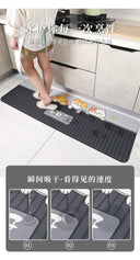 Cartoon Soft Diatom Ooze Kitchen Floor Mat Non-Slip Oilproof