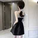 Night Show Seductive V-Neck Backless Dress Alluring Confidence Boost