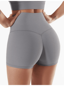 Belly-Slimming Yoga Shorts for Stylish Active Workouts