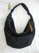 Autumn Vibe Water Dumpling Shoulder Bag Chic Japanese Style