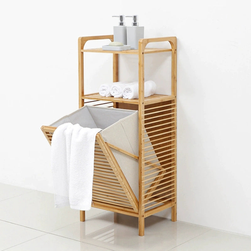 Japanese Style Laundry Basket For Home Bedroom Clothing