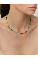 Cnhnon Handmade Beaded Trendy Necklace Natural Stone Jewelry