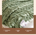 Sofa Blanket Winter Thick Coral Fleece Office Nap Blanket