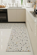 Pu Shang Kitchen Floor Mat Waterproof Oil-Proof Washable Carpet