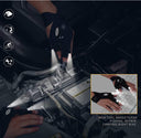 Fingerless Glove LED Flashlight Waterproof Torch Outdoor Tool