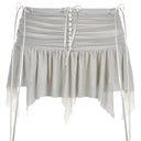 Millennium Show Mesh Skirt Retro Chic Statement Piece