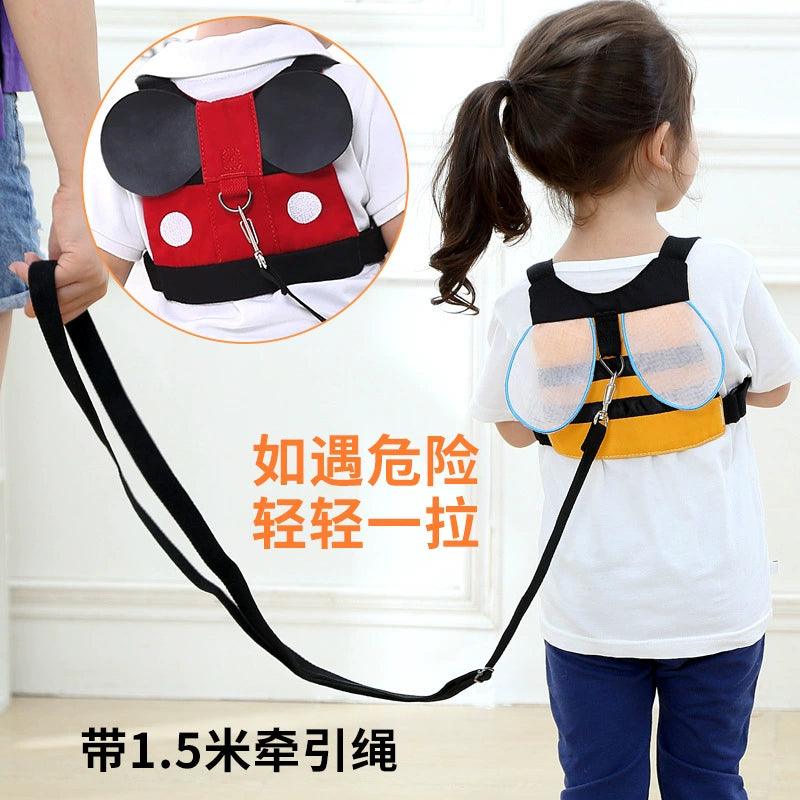 Anti-Lost with Baby Backpack Anti-Lost Strap Hand Holding Rope Hand Holding for Children and Kids Safety Bracelet Baby Walking Tool