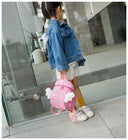 Kids Entering the Kindergarten Small Bookbag Cute Cartoon