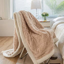 Sofa Blanket Winter Thick Coral Fleece Office Nap Blanket