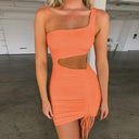 Orange Bandage Dress: Stylish Summer Partywear for Women