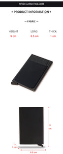 RFID Metal Smart Men Wallet for Stylish Everyday Use