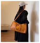 Retro Crossbody Business Trip Female Texture Hand-Held Bag