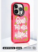 Good Things Happen Donglai Apple 15 Phone Case Stylish Design