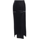 Gothic Punk Slim Fit Velvet Dress: Dark Charm for Women