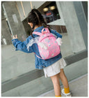 Kids Entering the Kindergarten Small Bookbag Cute Cartoon