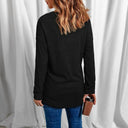 2023 Fall Thin Long Sleeve Pullover T-shirt for Women