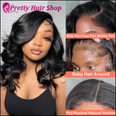 Brazilian Body Wave Lace Front Bob Wig Effortless Elegance