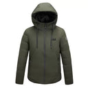 Winter Intelligent Heating Down Cotton Coat Jacket for Men