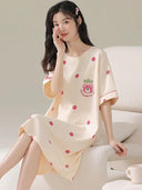 Palanduo Nightdress: Summer Cotton Sleepwear for Women