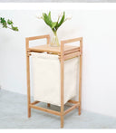 Japanese Style Laundry Basket For Home Bedroom Clothing