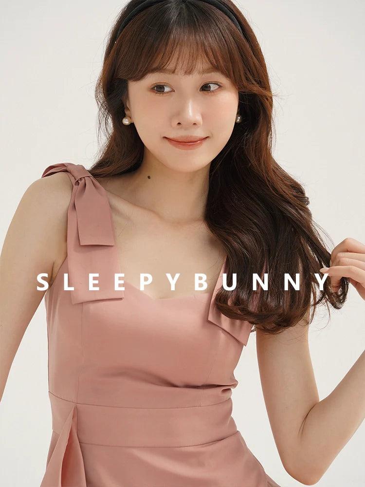 Sleepy Bunny A-Line Dress: Chic Summer Style Statement