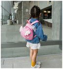 Kids Entering the Kindergarten Small Bookbag Cute Cartoon