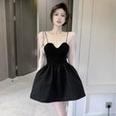 Night Show Seductive V-Neck Backless Dress Alluring Confidence Boost