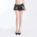 Night Out Shimmer Gold Silver Miniskirt for Dazzling Style