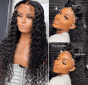 Luxurious Brazilian Deep Curly Lace Front Wig Glamour Style