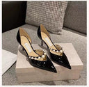 Song Qian 2-Strap High-Heel Shoes Fashion-Forward Footwear