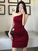 Sleeveless Knit Dress: Korean Style Elegance to Stand Out