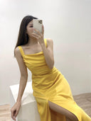 Elegant Backless Dress For Summer Chic Style Young Adults