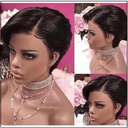 Versatile Side Part Lace Front Wig - Premium Human Hair