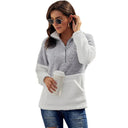 Fashion Special Offer Thick Zipped Stand Collar Sweatshirt