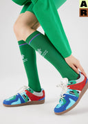 High-Performance Compression Calf Socks for Athletes