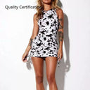 Stretch Bodycon Sundress Chic Clubwear Dress for Parties