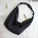 Autumn Vibe Water Dumpling Shoulder Bag Chic Japanese Style