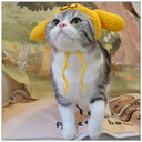 Sanliou Pom Pom Purin Pet Disguise Cap Handmade Cat Headdress