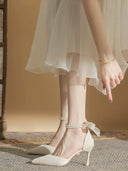 Pearl Fairy Style Flats Korean Chicness for Spring 2023